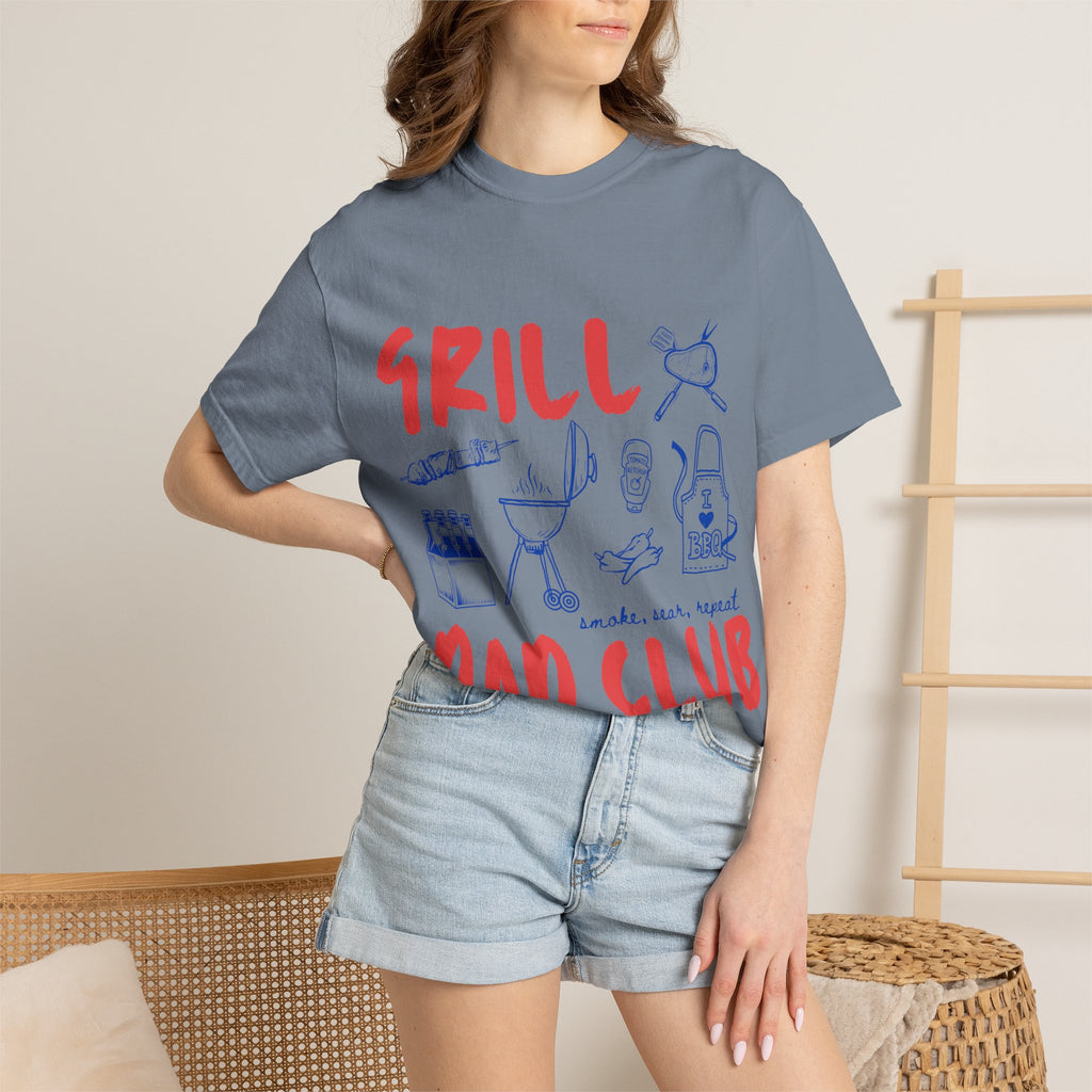 Grill Dad Club T‑Shirt — Funny Father’s Day BBQ Tee for Grill Lovers