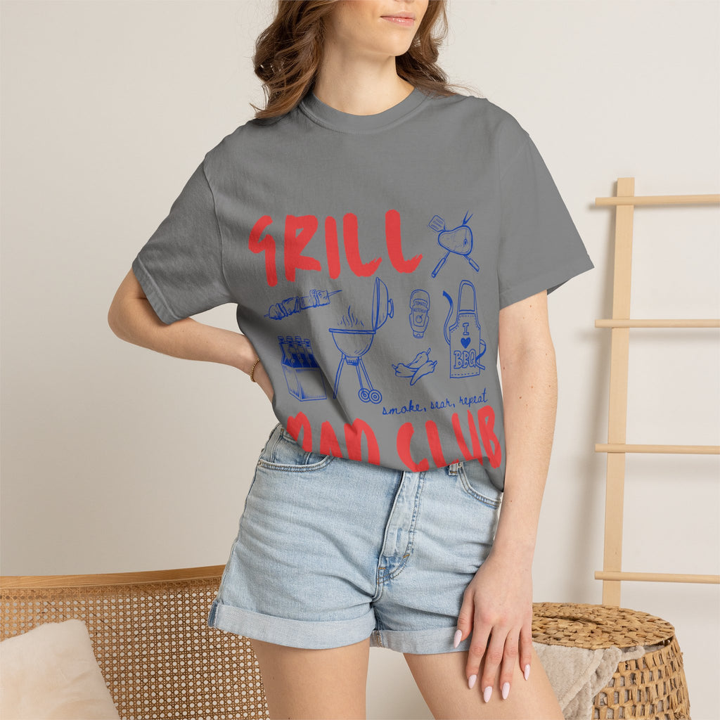 Grill Dad Club T‑Shirt — Funny Father’s Day BBQ Tee for Grill Lovers